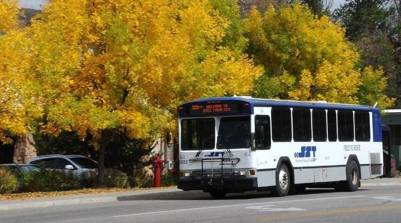 Public transportation bus