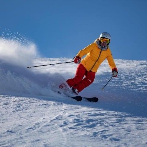 winter skiing activities